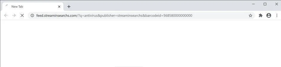 Remove StreaminSearchs browser hijacker (Virus Removal Guide) 1 Image: Chrome browser is redirected to StreaminSearchs Search