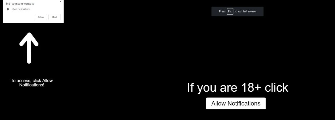 ind1cate.com pop-up scam