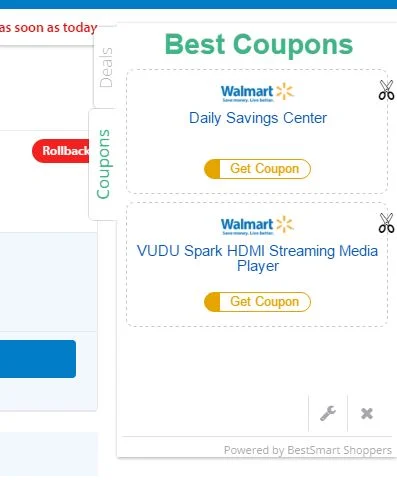 Ads by BestSmart Shoppers virus