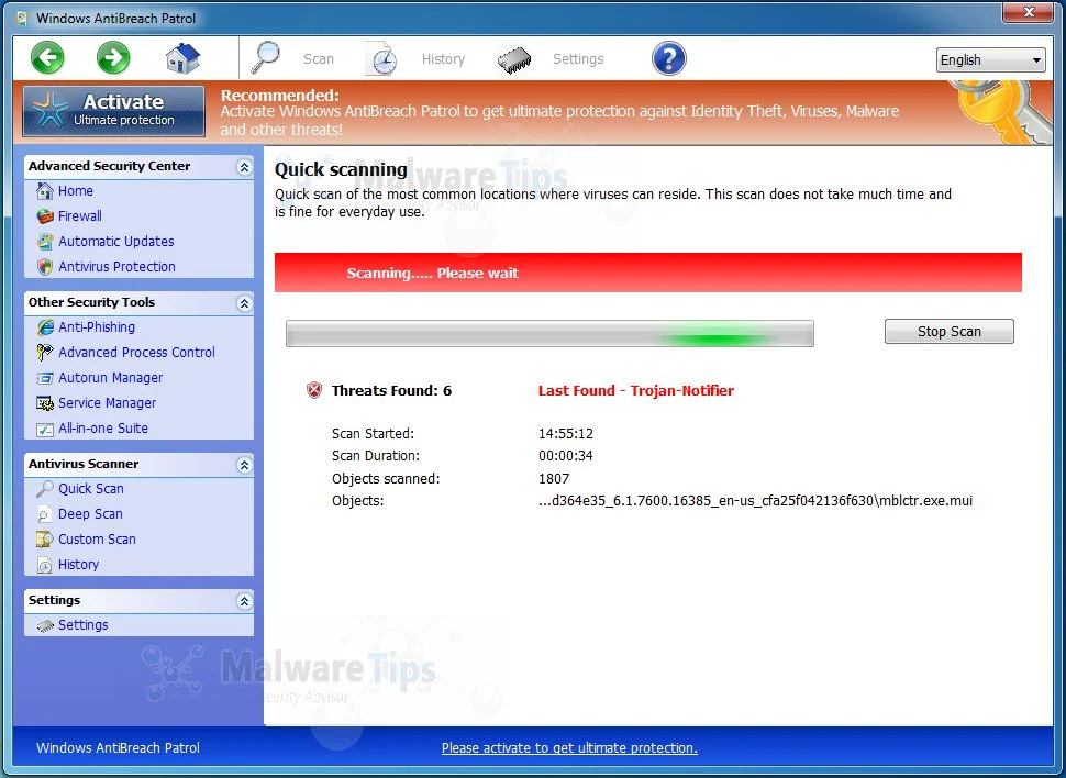 [Image: Windows AntiBreach Patrol]