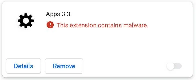 Apps 3.3 extension