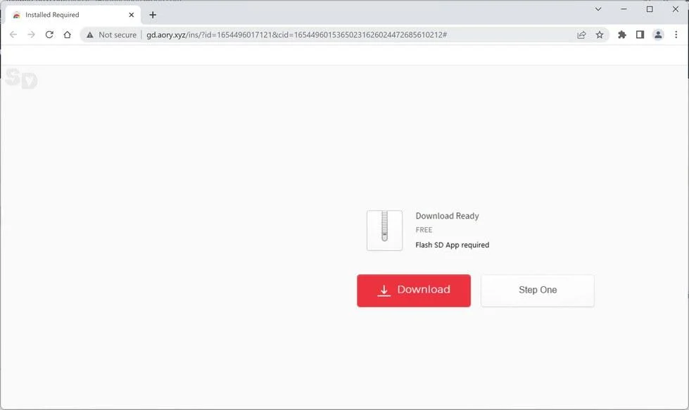 How to Remove Gd.aory.xyz Ads (Virus Removal Guide) 1 Image: Gd.aory.xyz browser redirect