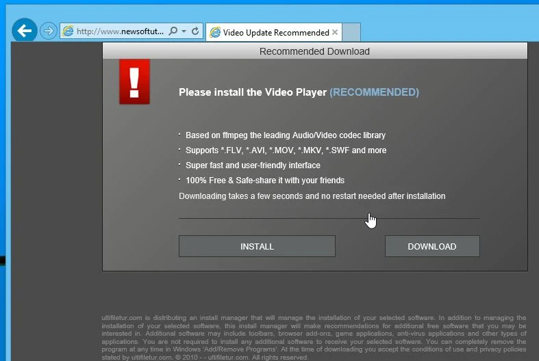 Newsoftut.com virus