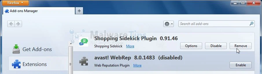 [Image: Shopping Sidekick Chrome extension]