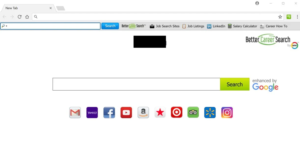 BetterCareerSearch toolbar by myway