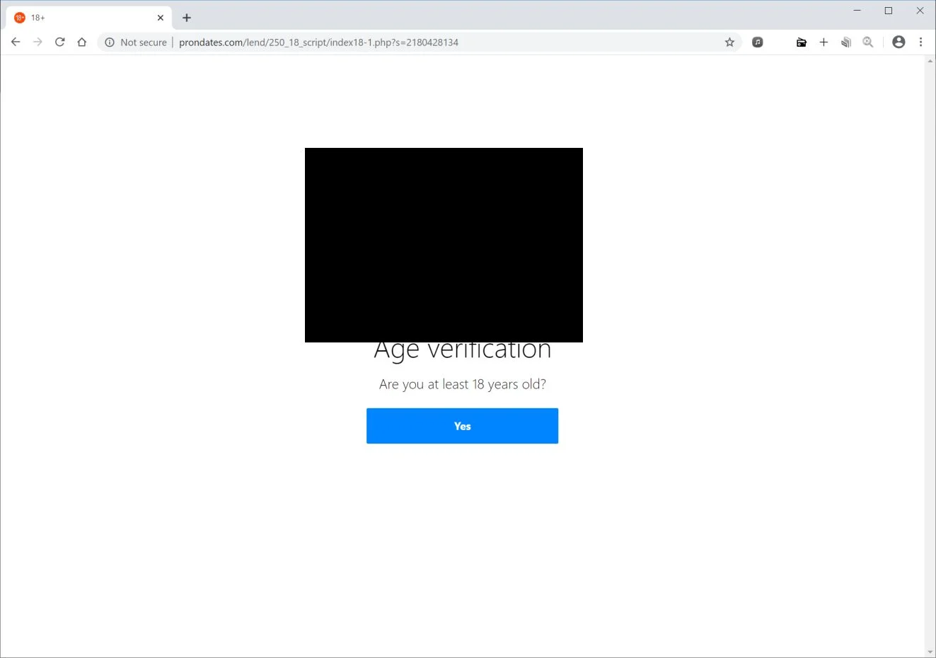 How to remove Prondates.com pop-up ads (Virus Removal Guide) 1 Image: Chrome browser is redirected to Prondates.com