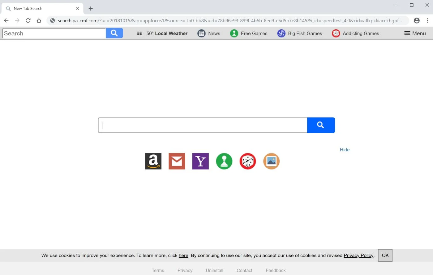 Search.pa-cmf.com redirect Search.pa-cmf.com redirect virus