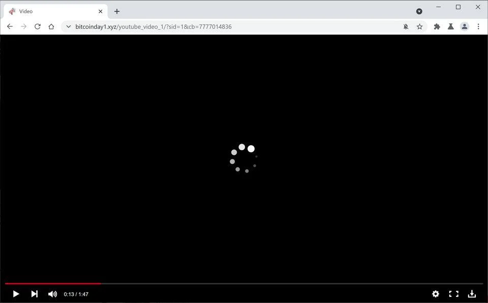 Remove Bitcoinday1.xyz pop-up ads (Virus Removal Guide) 1 Image: Chrome browser is redirected to Bitcoinday1.xyz