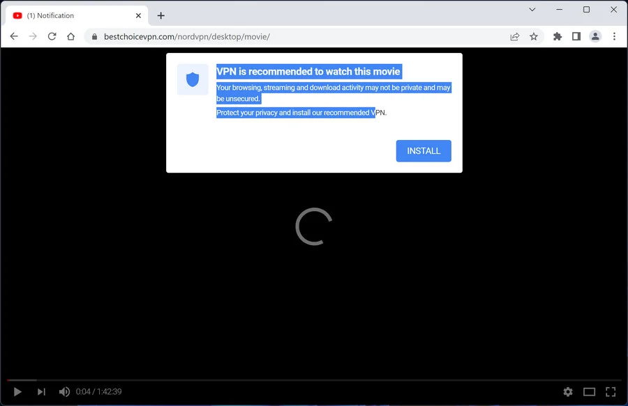 Image: Bestchoicevpn.com Ads