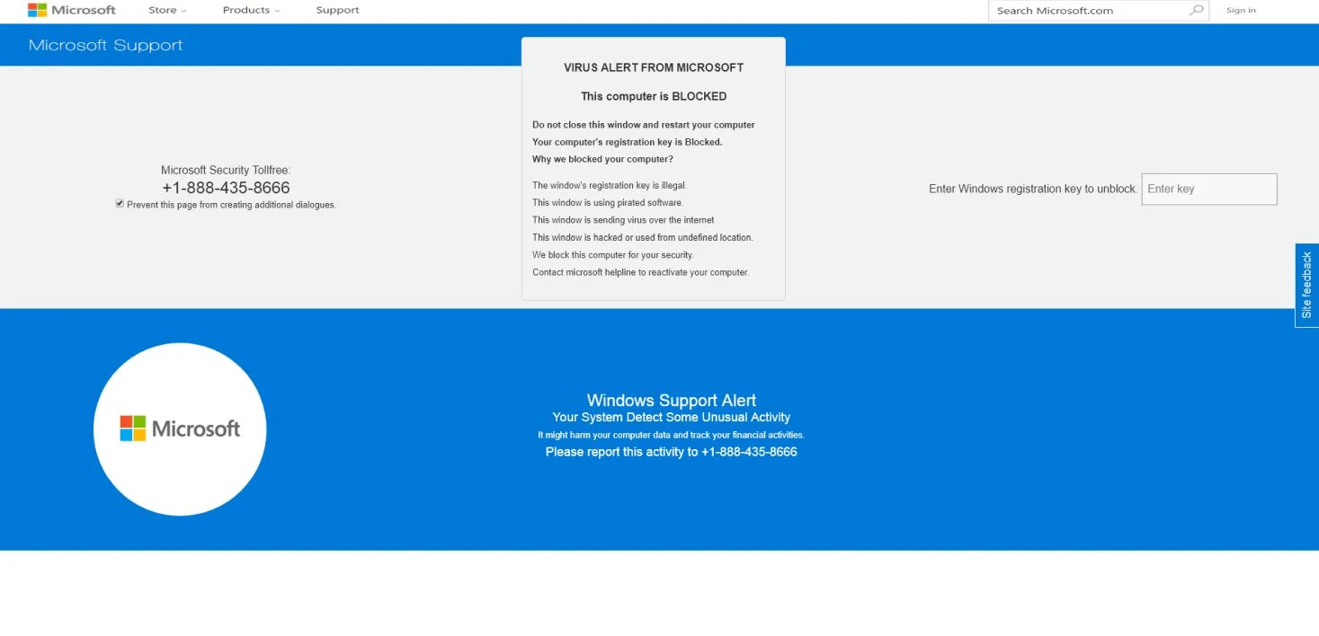Pornographic Virus Alert From Microsoft Virus
