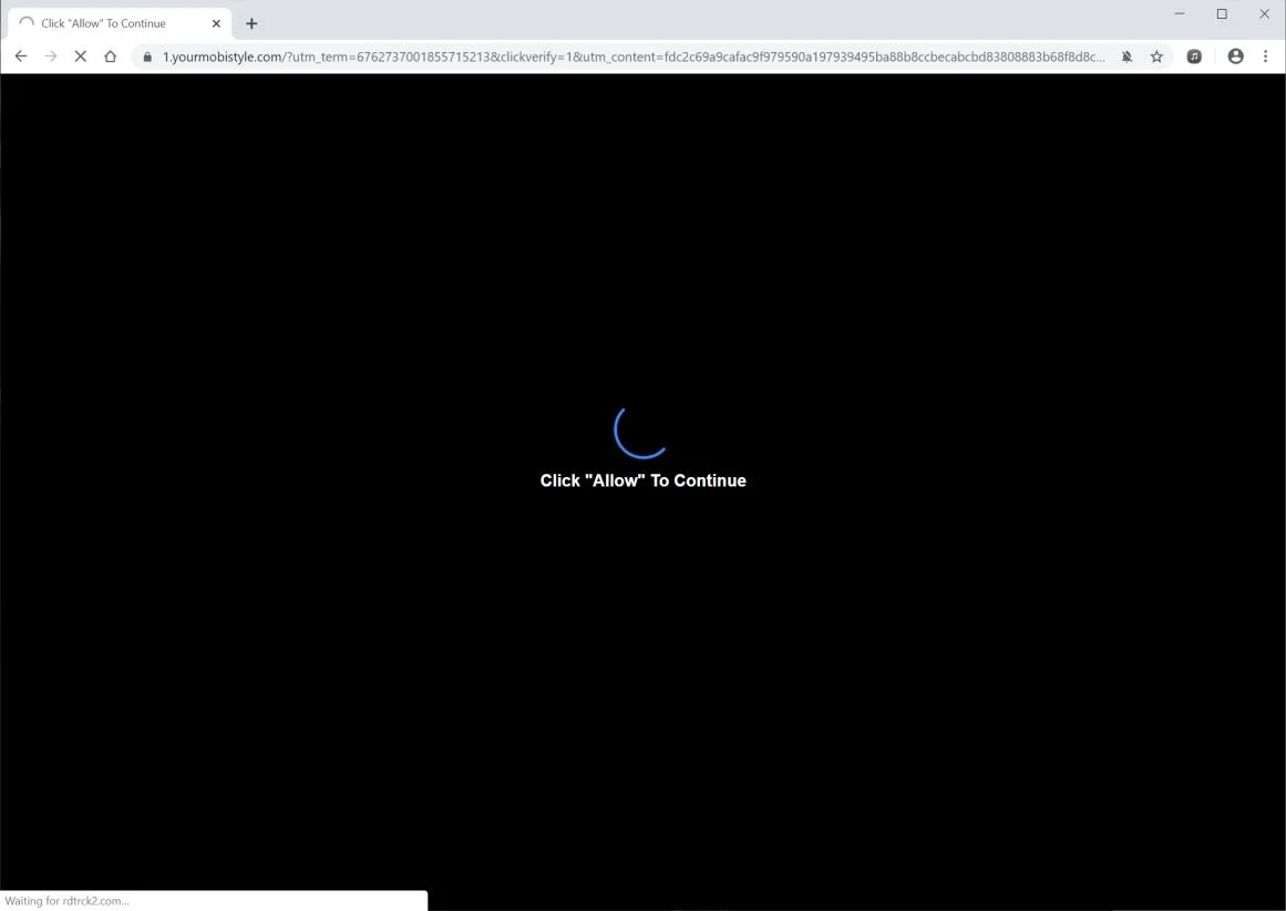 How to remove Yourmobistyle.com pop-up ads (Virus Removal Guide) 1 Image: Chrome browser is redirected to Yourmobistyle.com