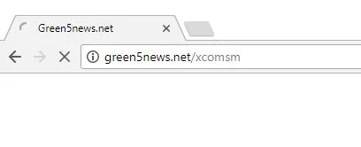 Green5news.net redirect virus