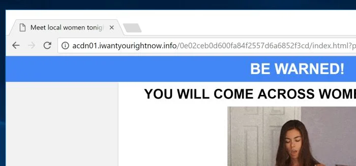 Meet local women tonight adware
