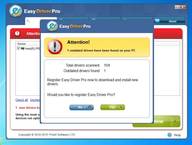 How to remove Easy Driver Pro (Uninstall Guide) 2 Easy Driver Pro pop-up virus