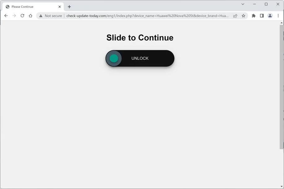 Remove Check-update-today.com Ads (Virus Removal Guide) 1 Image: Chrome browser is redirected to Check-update-today.com