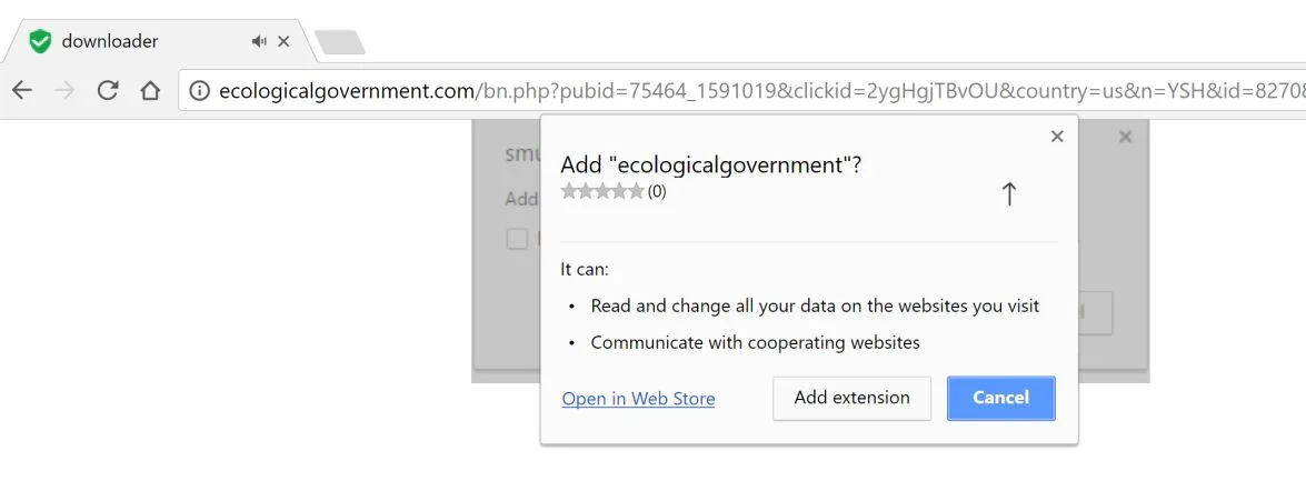 ecologicalgovernment by ecologicalgovernment.com adware