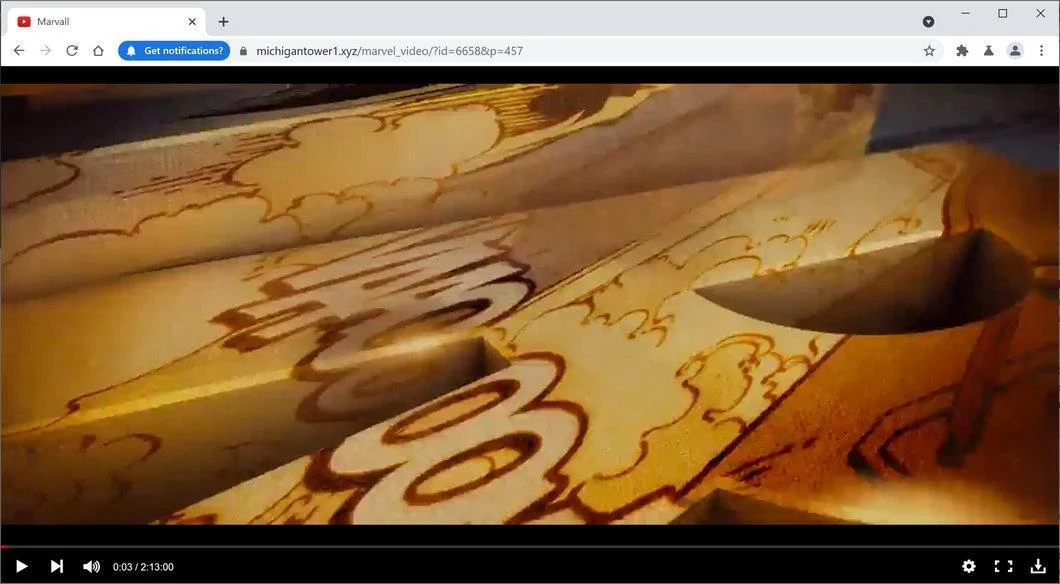 Remove Michigantower1.xyz pop-up ads (Virus Removal Guide) 1 Image: Chrome browser is redirected to Michigantower1.xyz