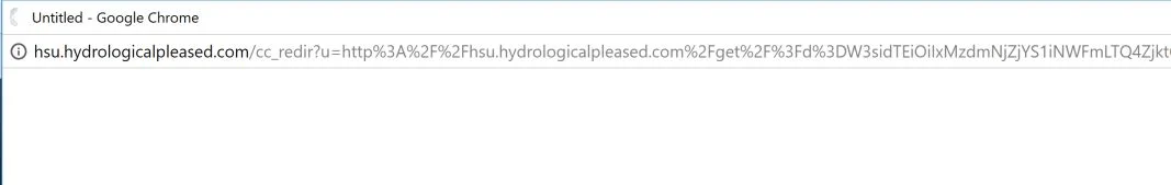 hsu.hydrologicalpleased.com redirect virus