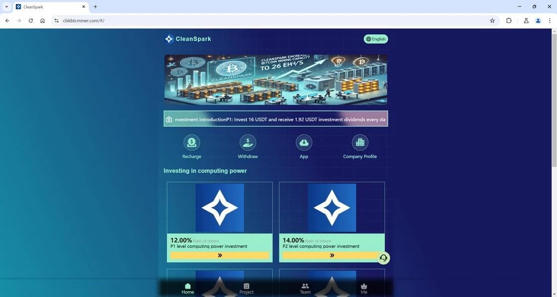 Clskbtcminer.com Crypto Scam - Read Our Findings Here 1 Clskbtcminer.com scam