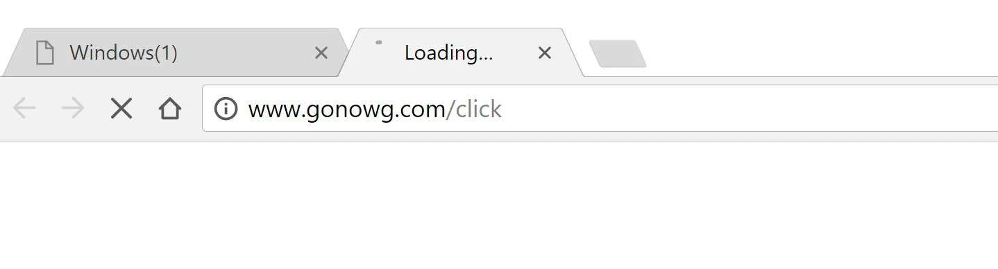 Gonowg.com/click redirect virus