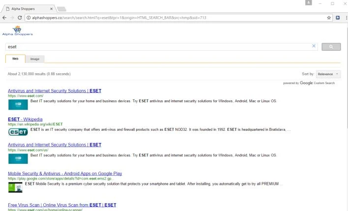 How to remove Alphashoppers.co redirect (Virus Removal Guide) 1 alphashoppers.co virus