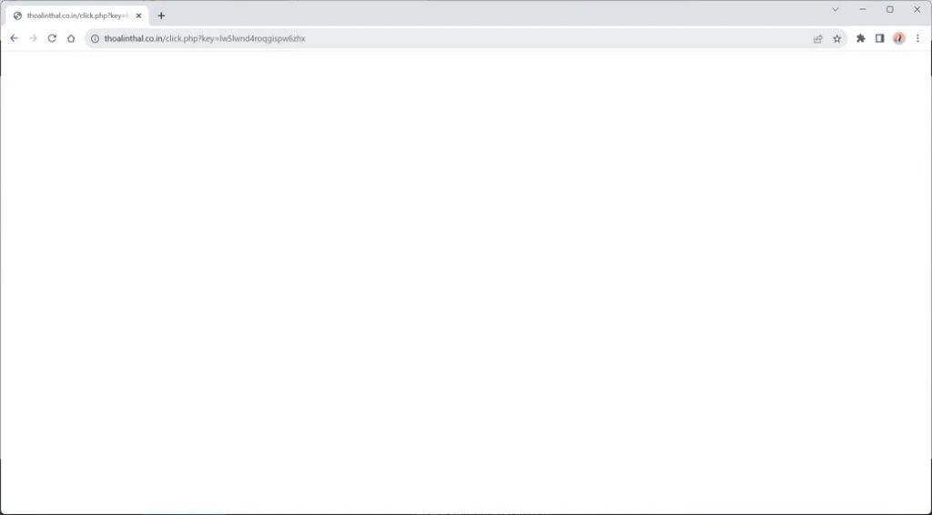 thoalinthal.co.in malware