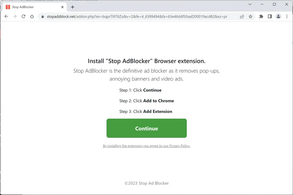 Image: Stopadzblock.net Ads