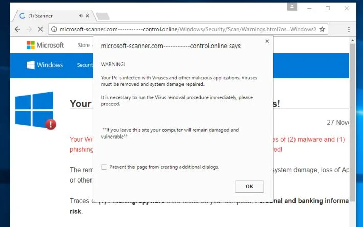 Microsoft-scanner.com-----------control.online virus