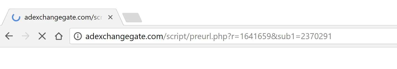 adexchangegate.com redirect virus