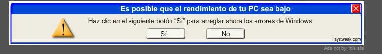 [Image: Es posible que el rendimiento de tu PC sea bajo virus]