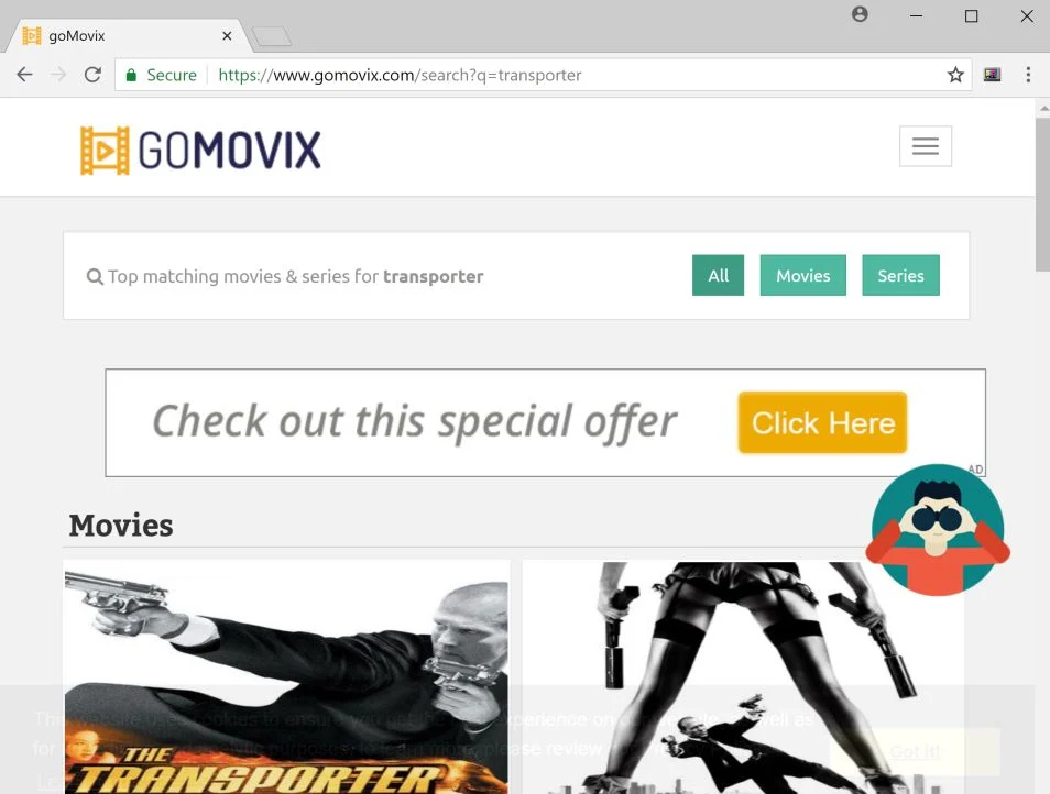 gomovix.com redirect virus