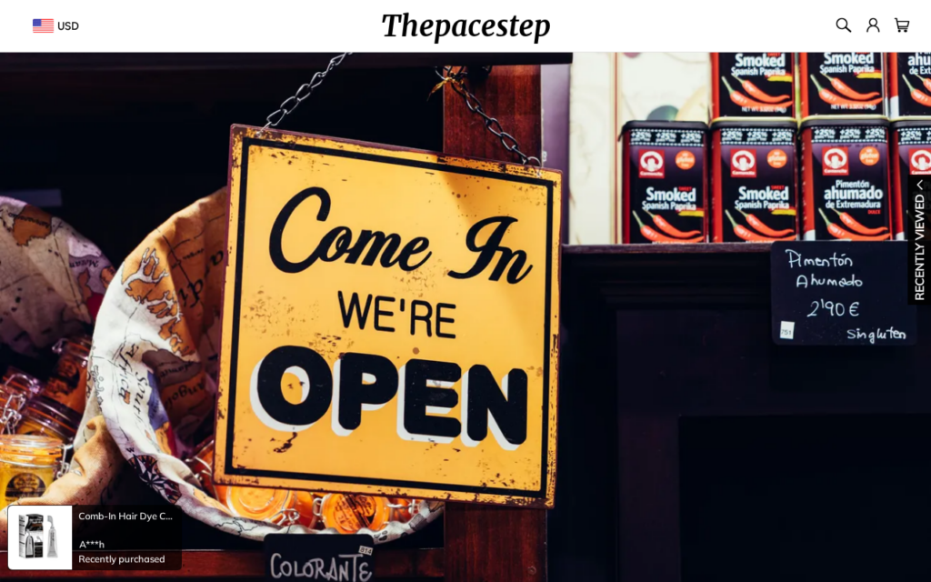 Thepacestep.com EXPOSED - Safe Store or Scam? Our Findings 1 Thepacestep.com scam
