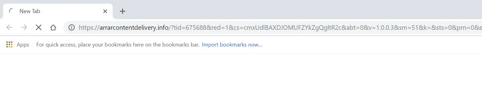 Arrarcontentdelivery.info redirect virus