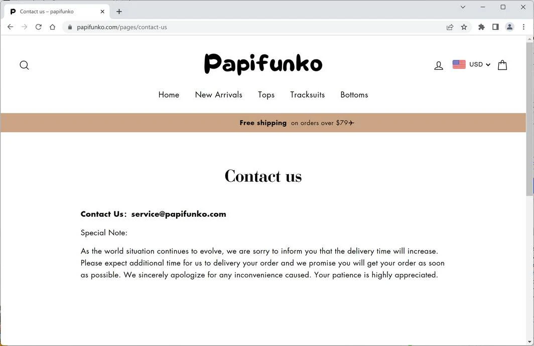 papifunko.com ad