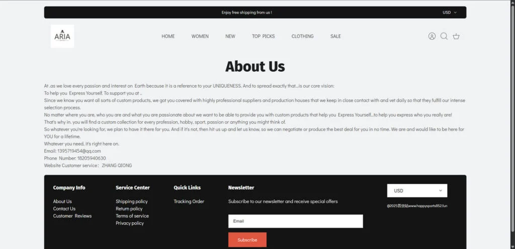 Happysports852.fun Scam Store: What You Need To Know 1 happysports852.fun scam