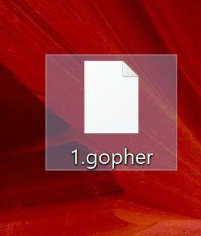 Image: Gopher ransomware 