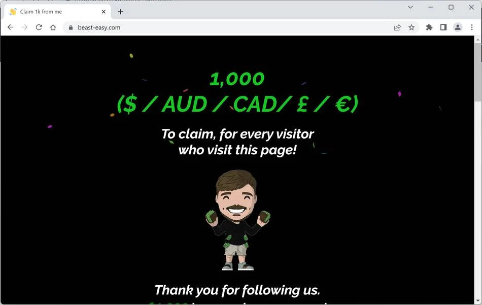 beast-easy.com ad