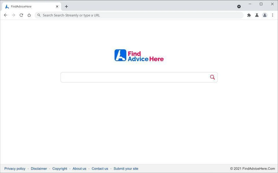 Remove FindAdviceHere browser redirect (Virus Removal Guide) 1 Image: Chrome browser is redirected through FindAdviceHere