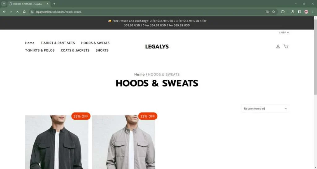 Scam Alert - Legalys.online Store Is Totally Fake 1 Legalys.online scam