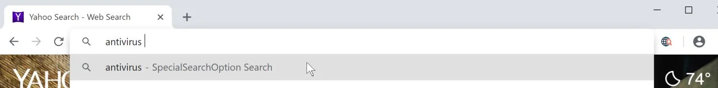 SpecialSearchOption Search Redirect