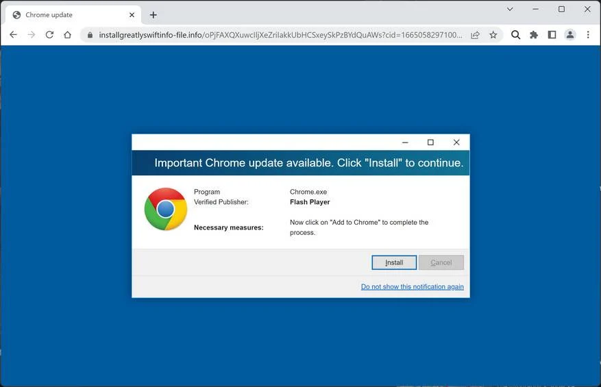 Installgreatlyswiftinfo-file.info Virus Removal Guide 1 Image: Installgreatlyswiftinfo-file.info Ads