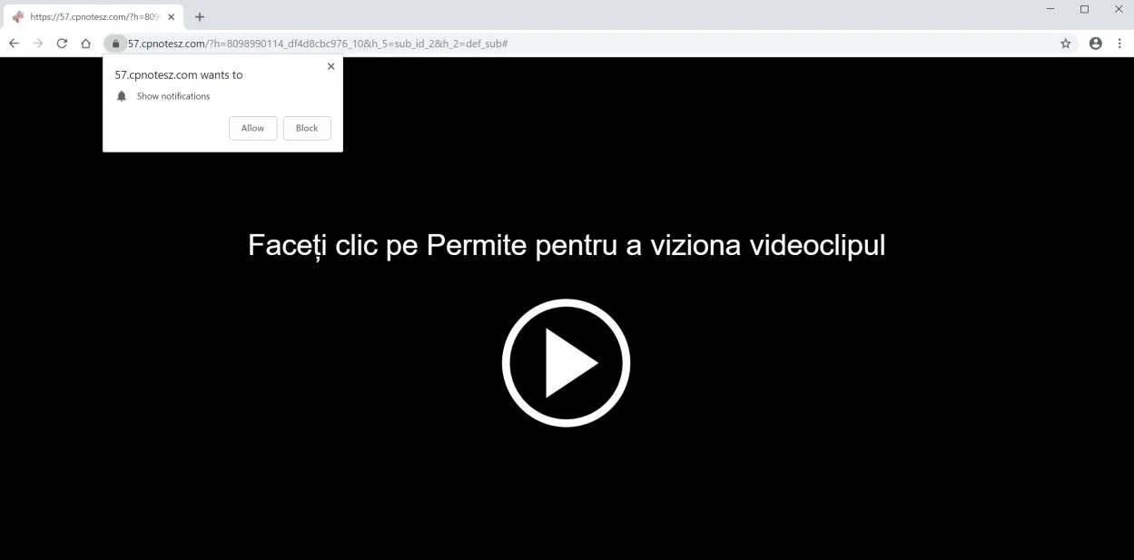 Cpnotesz.com redirect Cpnotesz.com redirect virus