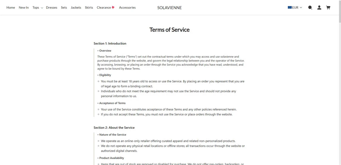 Solavienne.com scam