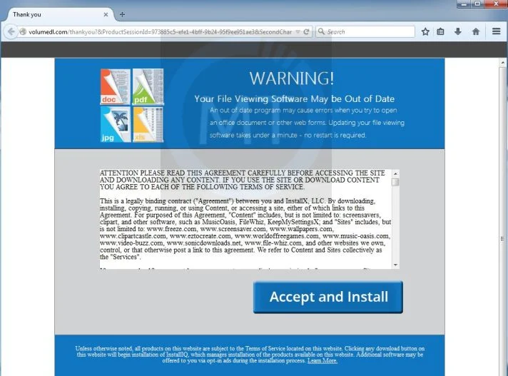 Your File Viewing Software May be Out of Date virus Your File Viewing Software May be Out of Date virus