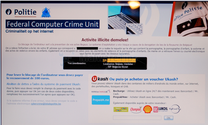 Federal Computer Crime Unit Virus Federal Computer Crime Unit Ransom