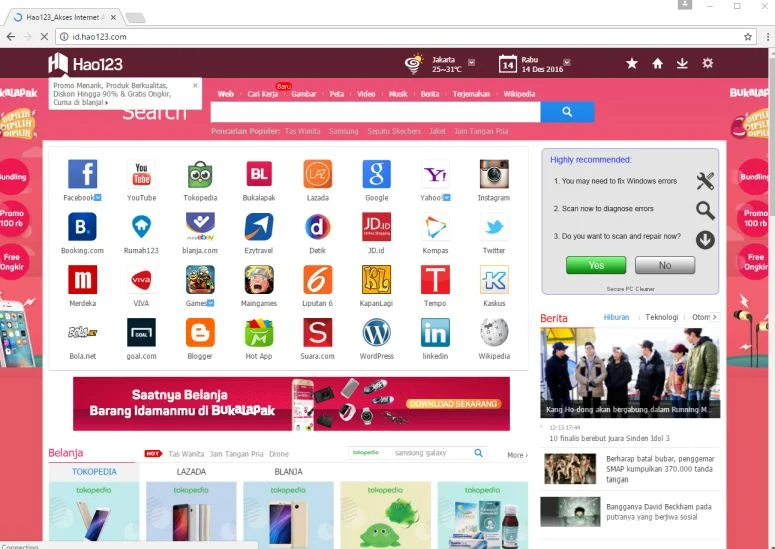 Id.hao123.com virus