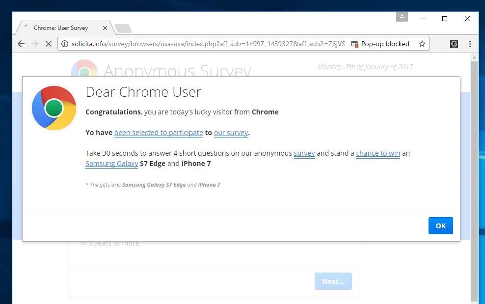 solicita.info virus