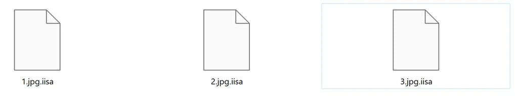 How to remove IISA ransomware (Virus Removal Guide) 1 Image: IISA files encrypted