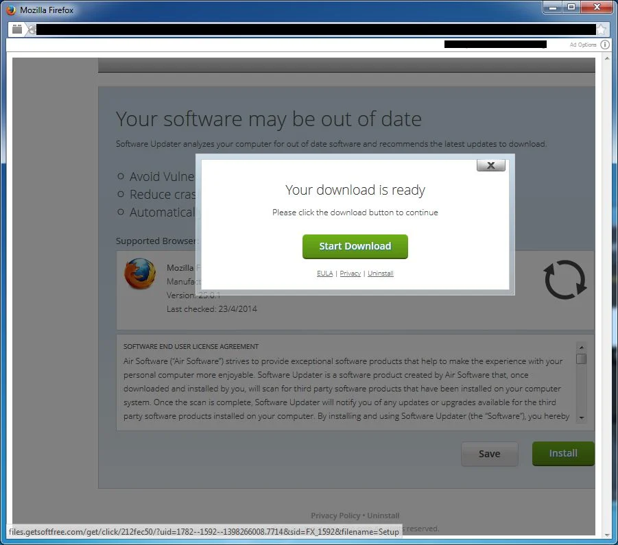 [Image: Web.mappingdo.net popup virus]