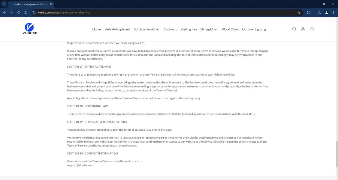 Vinrise.com scam